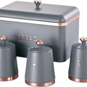 Matte Grey Bread bin