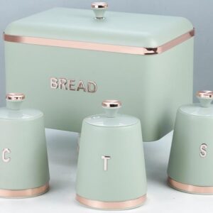 Glossy Green Bread bin
